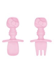Hello Kitty Chewtensils Fork and Spoon
