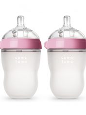 Comotomo Baby Bottle 8 Ozs -  Pink