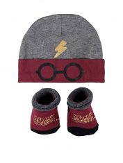 Harry Potter Baby Beanie Hat and Bootie Socks